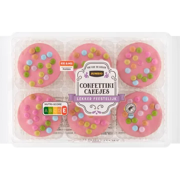 Jumbo Confettini Cakejes Lekker Feestelijk 200 g