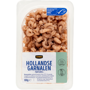 Jumbo Hollandse Garnalen Naturel 100 g