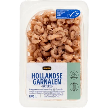 Jumbo Hollandse Garnalen Naturel 100 g