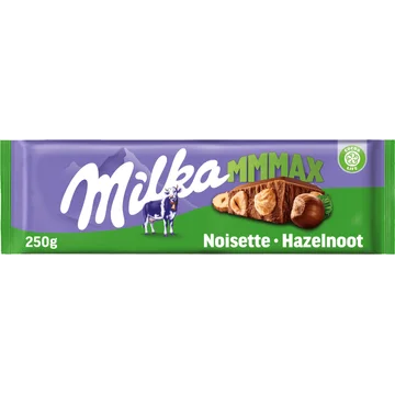 Milka Mmmax Chocoladereep Hazelnoot 250g