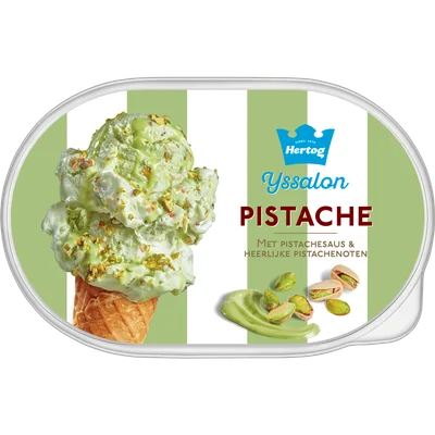 Hertog IJssalon IJs Pistache 825 ml