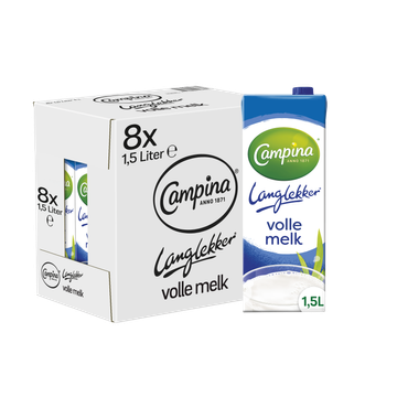Campina Langlekker Volle Melk 1,5 L