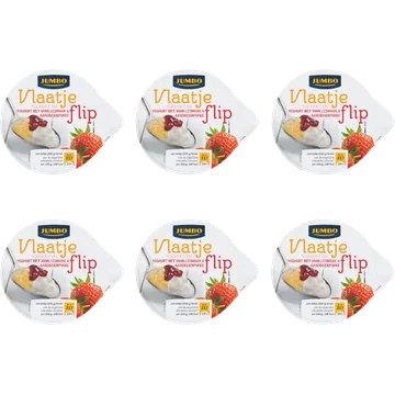 Jumbo Vlaatje Flip 6 x 200 g