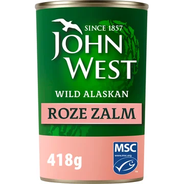 John West Wilde Roze Zalm 418g
