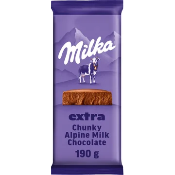 Milka Melk Chocolade Tablet 190g