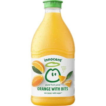 innocent orange juice with bits 1500ml