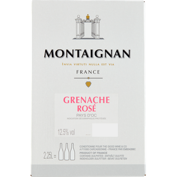 Montaignan - Grenache Rosé - Box 2,25 L