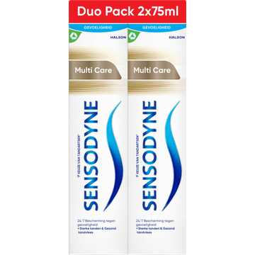 Sensodyne Multicare tandpasta voor gevoelige tanden 2x75ML
