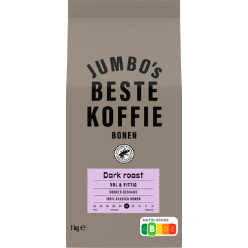 Jumbo's Koffiebonen Dark Roast Brasil & Colombia Notig & Cacao 1 kg