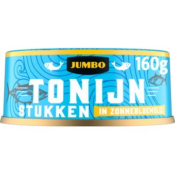 Jumbo Tonijnstukken in Water 160 g