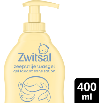 Zwitsal Zeepvrije Wasgel Baby 400 ml