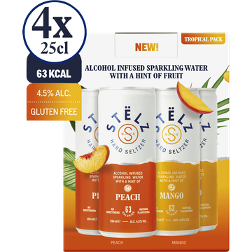 STËLZ - Tropical - 4 x 250ML