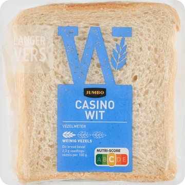Jumbo - Casino Wit Brood - Half