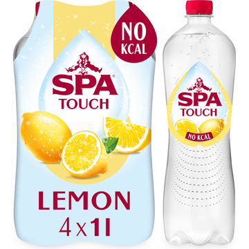 Spa TOUCH Bruisend Lemon 4 x 1 L