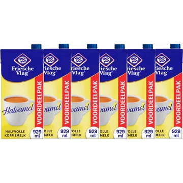 Friesche Vlag Halvamel 6 x 929 ml