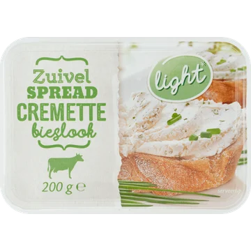 Cremette Zuivelspread Bieslook 200 g