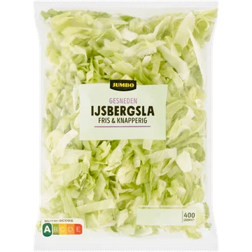 Jumbo Gesneden IJsbergsla 400 g