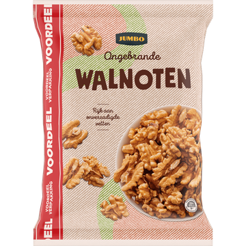Jumbo Ongebrande Walnoten Voordeelverpakking 500 g