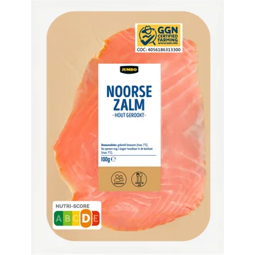 Jumbo Noorse Zalm Hout Gerookt 100 g