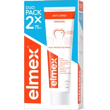 Elmex® Anti-Caries Tandpasta Voordeelverpakking 2 x 75ML