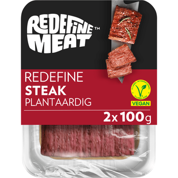 Redefine Meat Plantaardige Steak, met Rundvleessmaak 2x100 g