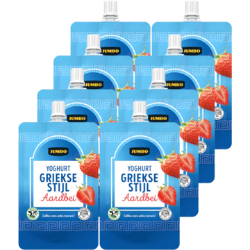 Jumbo Yoghurt Griekse Stijl Aardbei 200 g