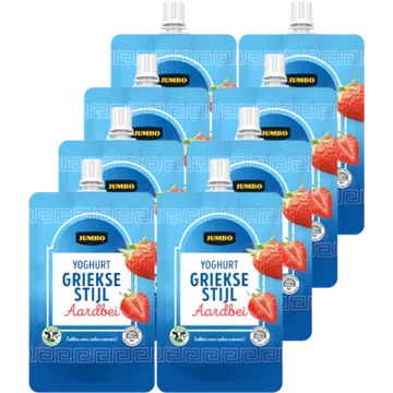 Jumbo Yoghurt Griekse Stijl Aardbei 200 g