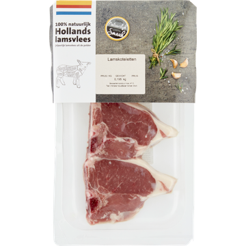 Polderlam Lamskoteletten ca. 220 g