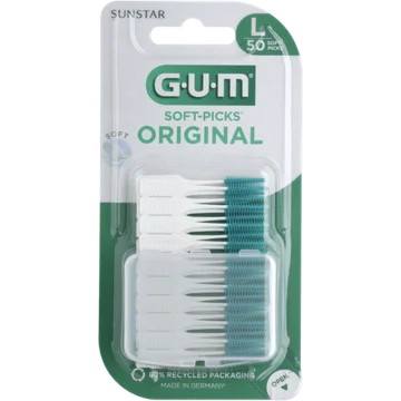 GUM® Soft-Picks® Original Tandenstokers Large 50 Stuks