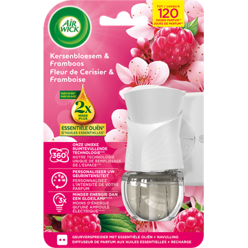 Airwick Air Wick Elektrische Luchtverfrisser Kersenbloesem & Framboos 1 Stuk