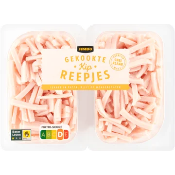 Jumbo Gekookte Kipreepjes 2 x 100 g