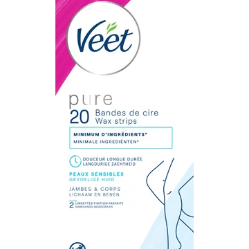 Veet Pure Cold Wax Strips 20 Stuks