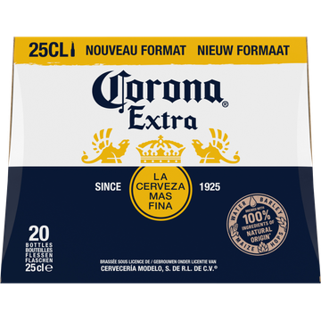 Corona Extra Bier Pils Flessen 20x25cl