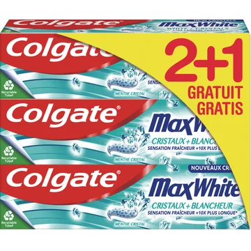 Colgate Max White Tandpasta Micro Kristallen 75 ml