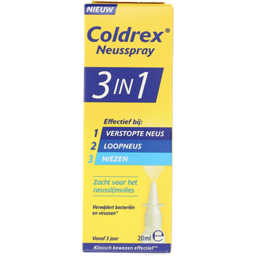Hot Coldrex Coldrex 3-in-1 Neusspray, 20ml