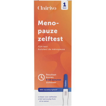 Clairivo Zelftest Menopauze 1 Stuks