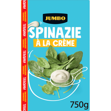 Jumbo Spinazie à la Crème Voordeelverpakking 750 g