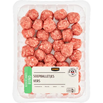 Jumbo Nederlands Rund Soepballetjes Vers ca. 270 g