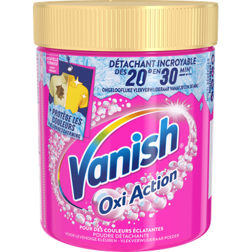 Vanish Oxi Action Wasbooster Poeder - Vlekverwijderaar Voor Gekleurde Was - 470g