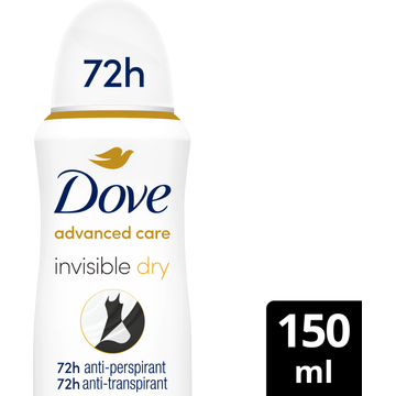 Dove Advanced Care Anti-Transpirant Deodorant Spray Invisible Dry 150 ml