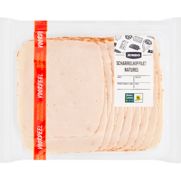 Jumbo Scharrelkipfilet Naturel Voordeelverpakking ca. 190 g