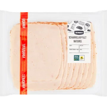 Jumbo Scharrelkipfilet Naturel Voordeelverpakking ca. 190 g