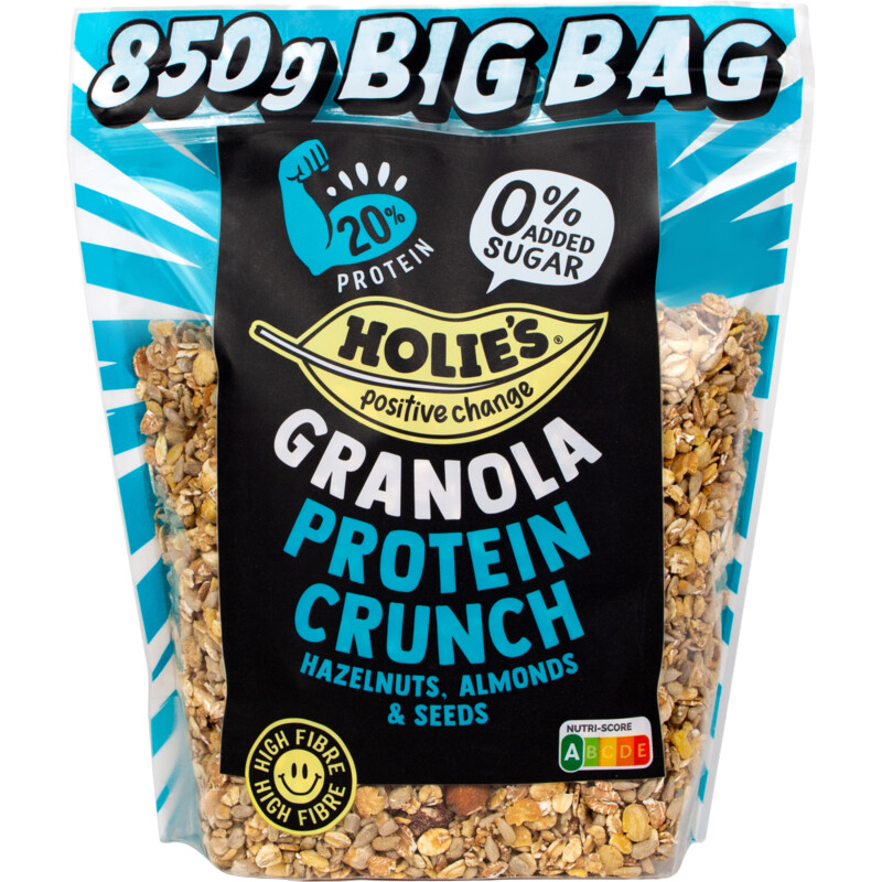 Holie's Granola Low Carb Crunch Nuts & Seeds Big Bag 850 g