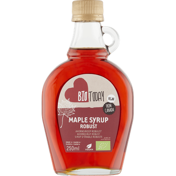 BioToday Ahornsiroop Robuust 250 ml