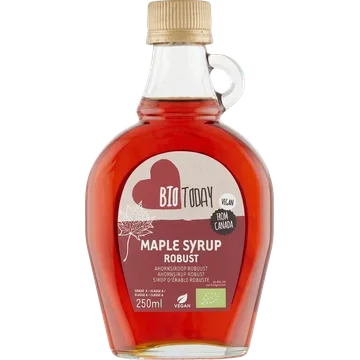 BioToday Ahornsiroop Robuust 250 ml