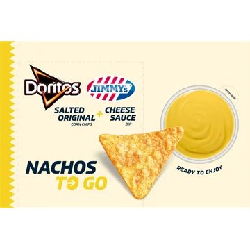 Doritos Nachos to Go Salted & JIMMY’s Cheese 190g
