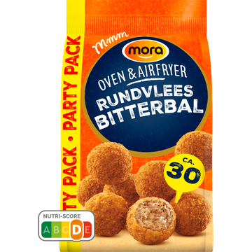Mora Oven & Airfryer Rundvlees Bitterballen Party Pack 30 x 20 g