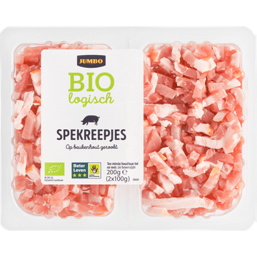 Jumbo Biologisch Spekreepjes 2 x 100 g