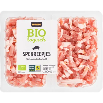 Jumbo Biologisch Spekreepjes 2 x 100 g