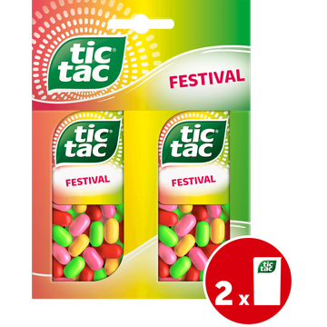 Tic Tac Festival 2 x 49 g